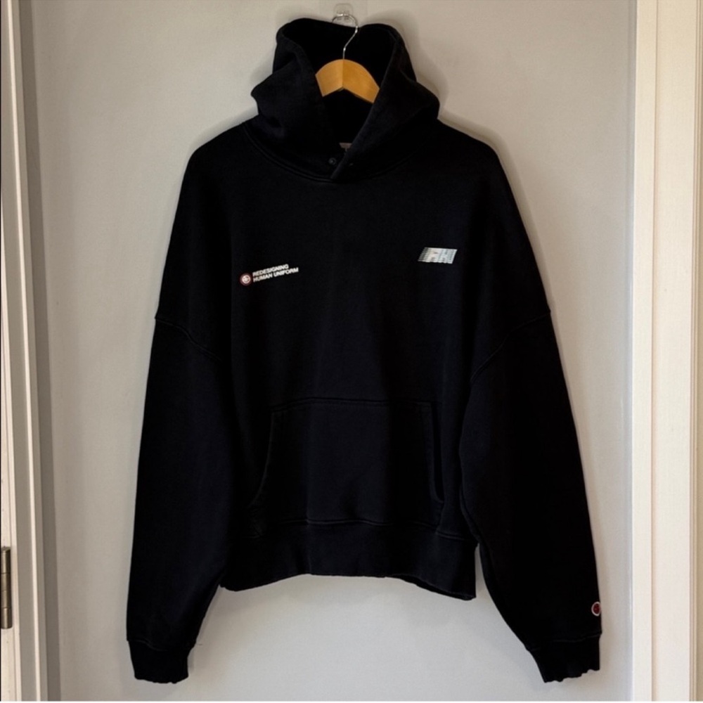 Zara X Rhuigi Collab XL Cropped Hoodie - Picture 3 of 9